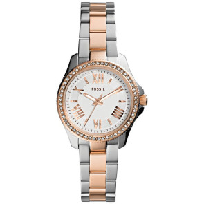 Bracelet de montre Fossil AM4580 Acier Bicolore 14mm